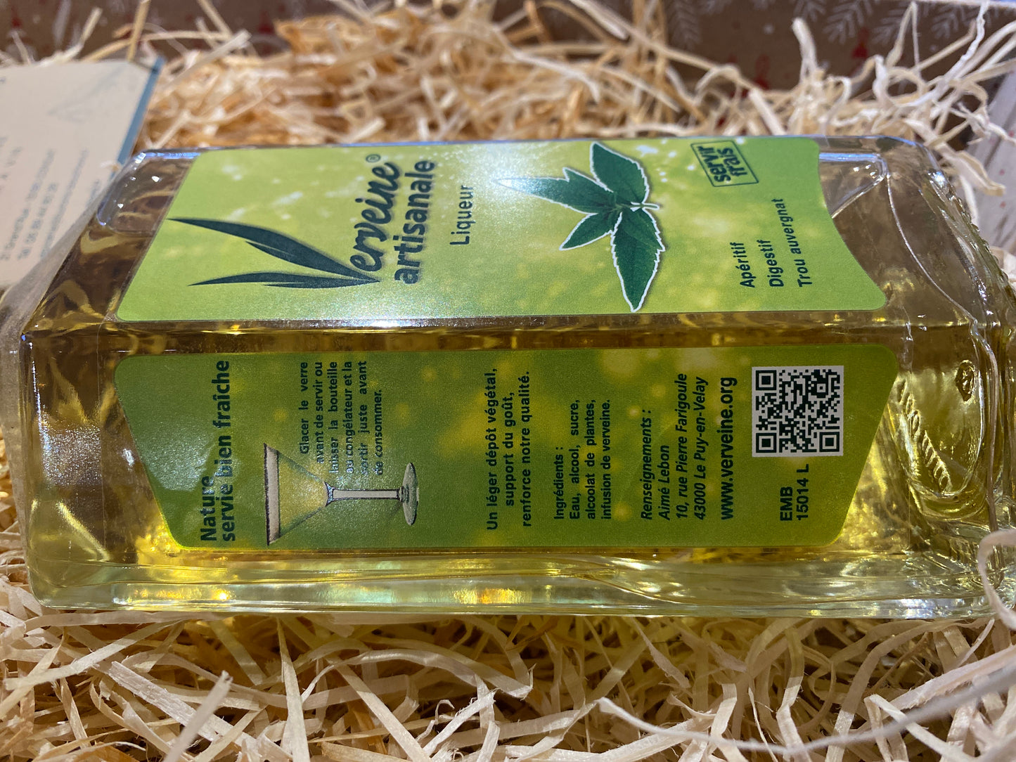 Liqueur Verveine Artisanale "glou glou" 30% 50cl