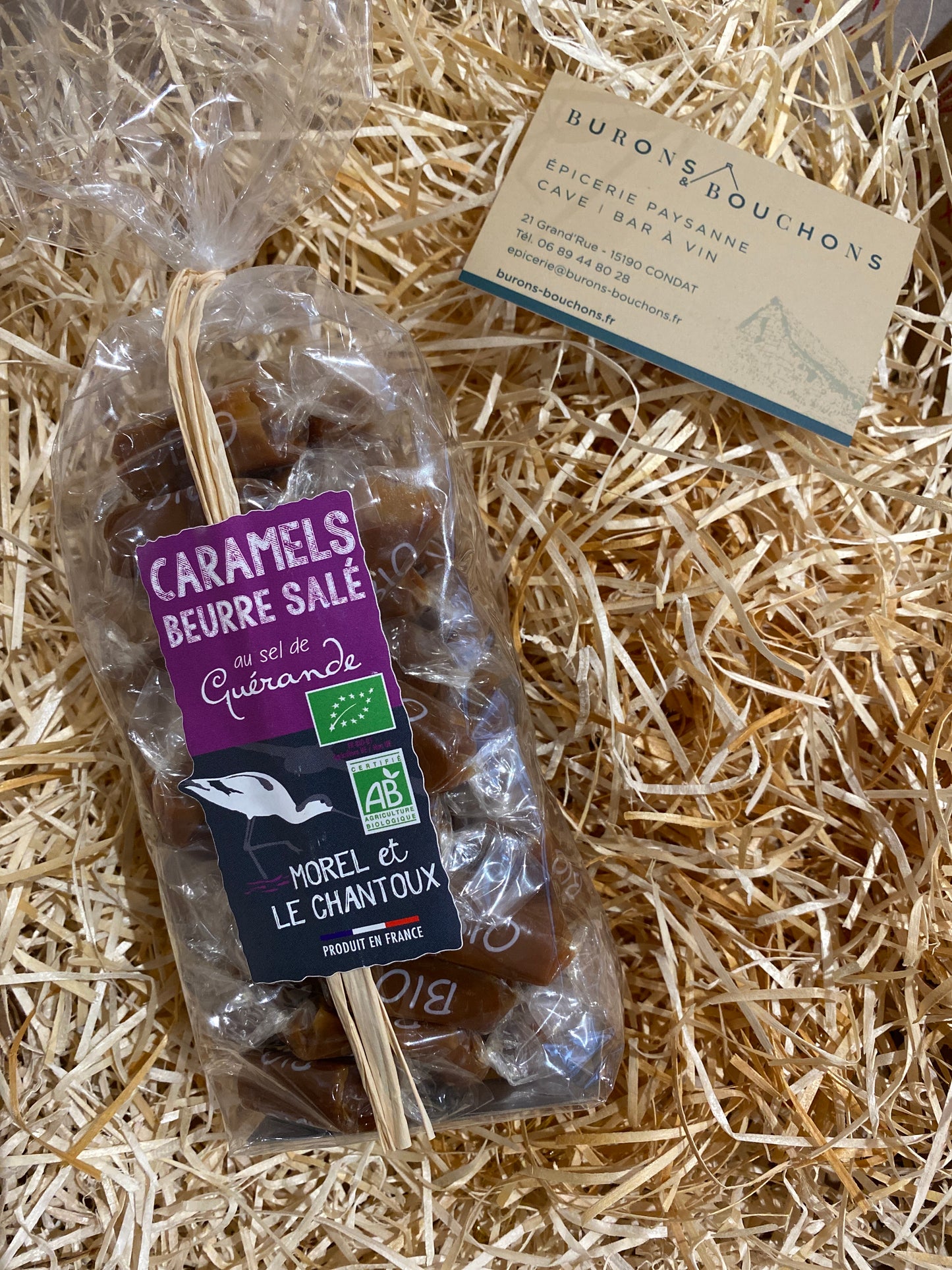 Caramel Bio au beurre salé 300g