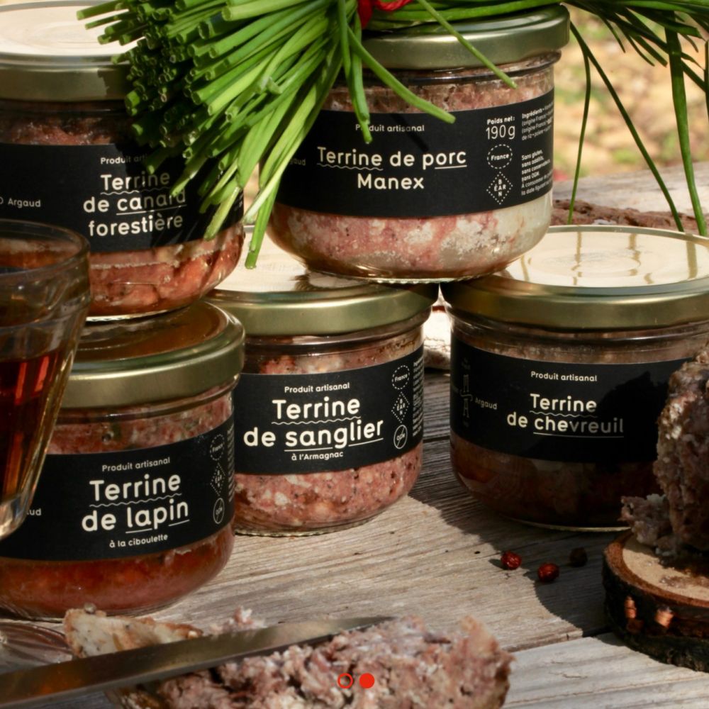 MAISON ARGAUD - Terrine de chevreuil 190g