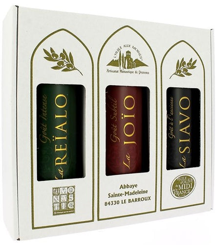 Pack Huile d'olive - 3 saveurs