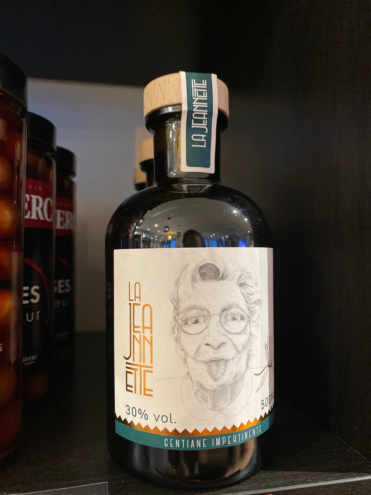 Liqueur artisanale Gentiane La Jeannette 30%