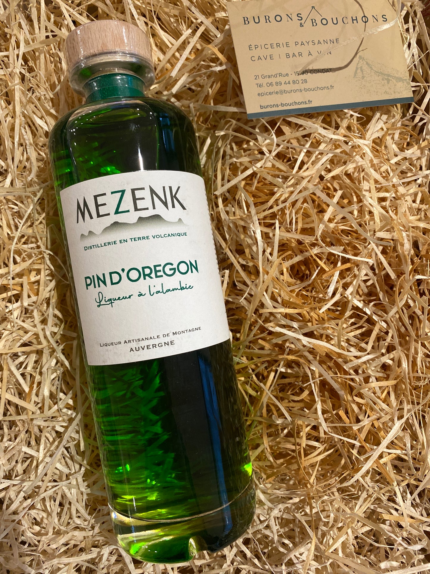 MEZENK - Liqueur à l'alambic de Pin d'Oregon 50cl 25%