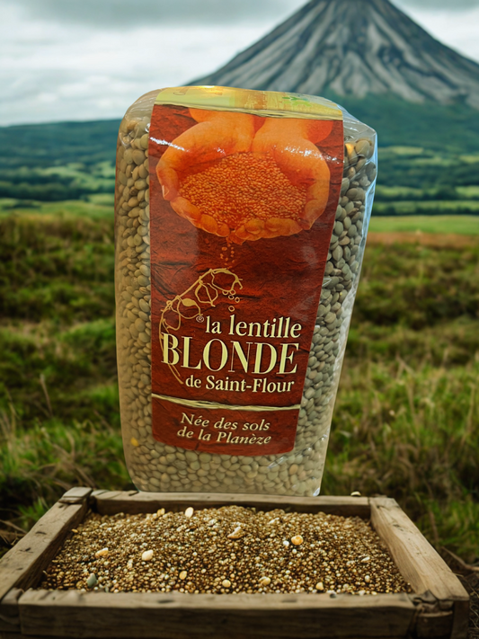 Lentilles de Saint-Flour, Cantal, en sachet 500g