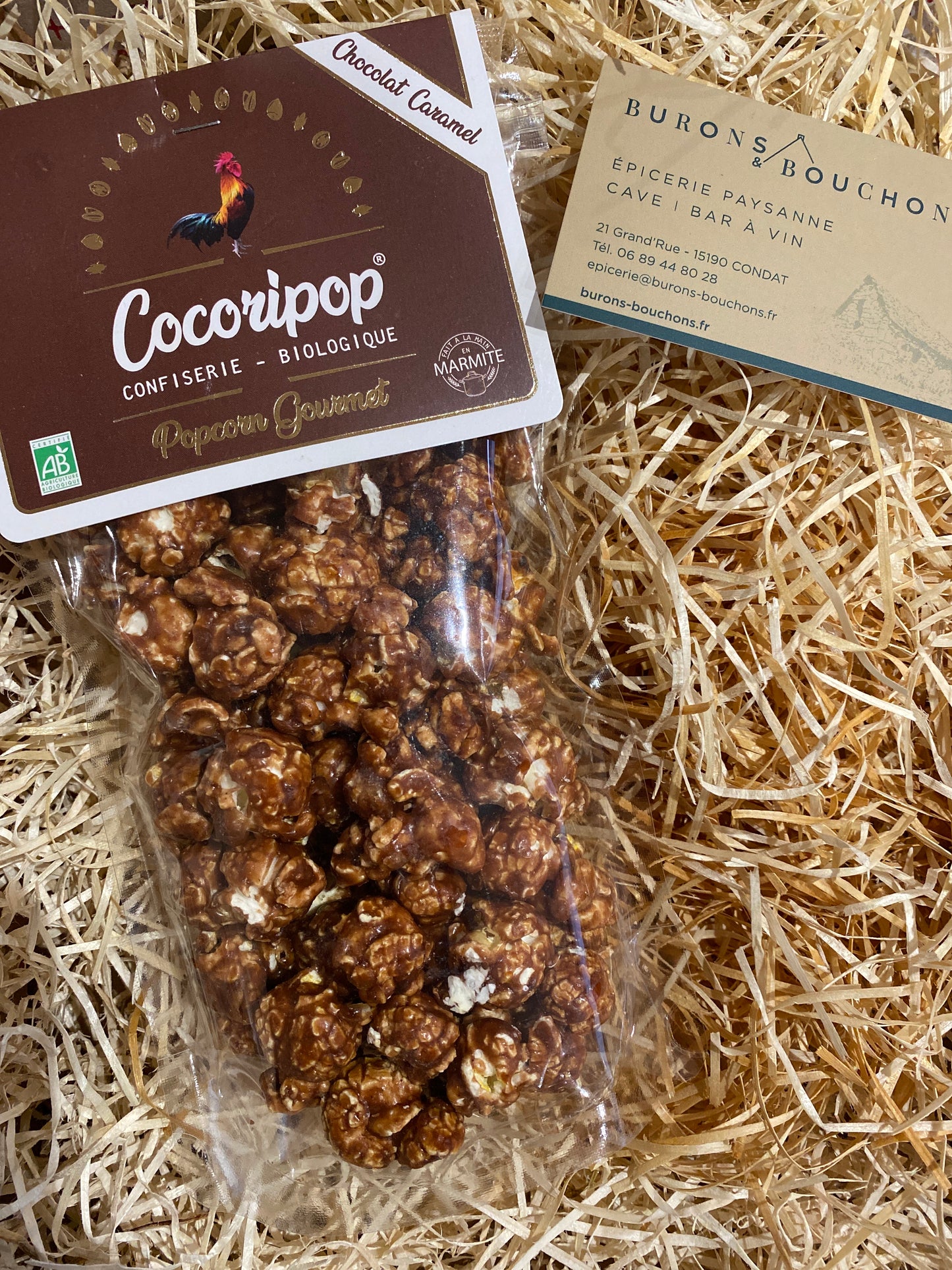 Popcorn Français Chocolat Caramel – Artisanal & Bio
