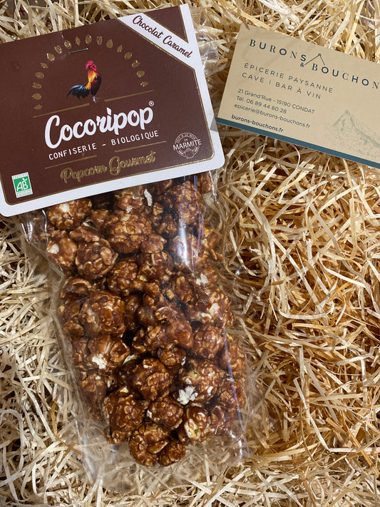 Popcorn Français Chocolat Caramel – Artisanal & Bio