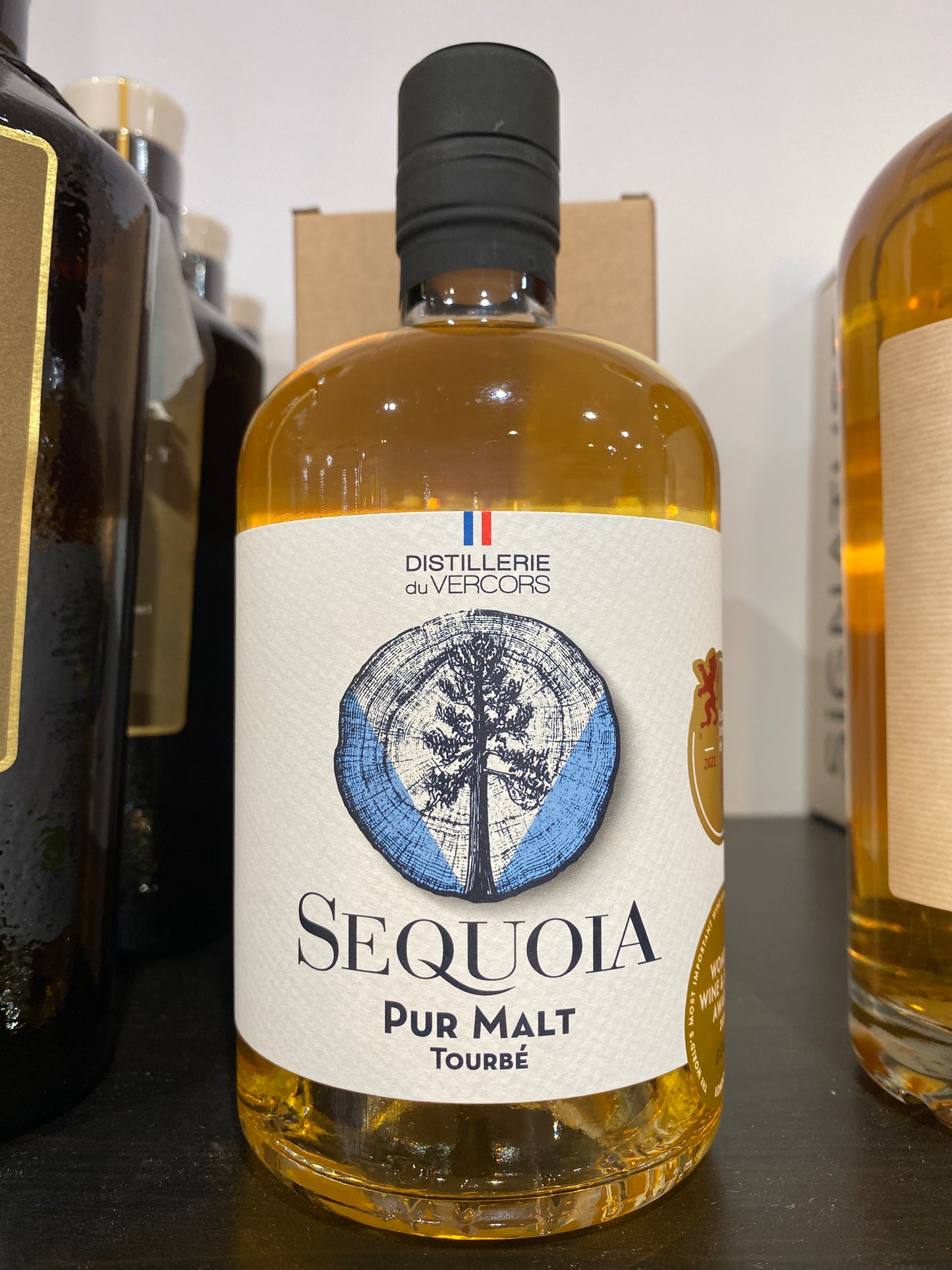 Pur Malt Tourbé – Séquoia Eau de vie d'orge Bio - 43%vol (50cl)