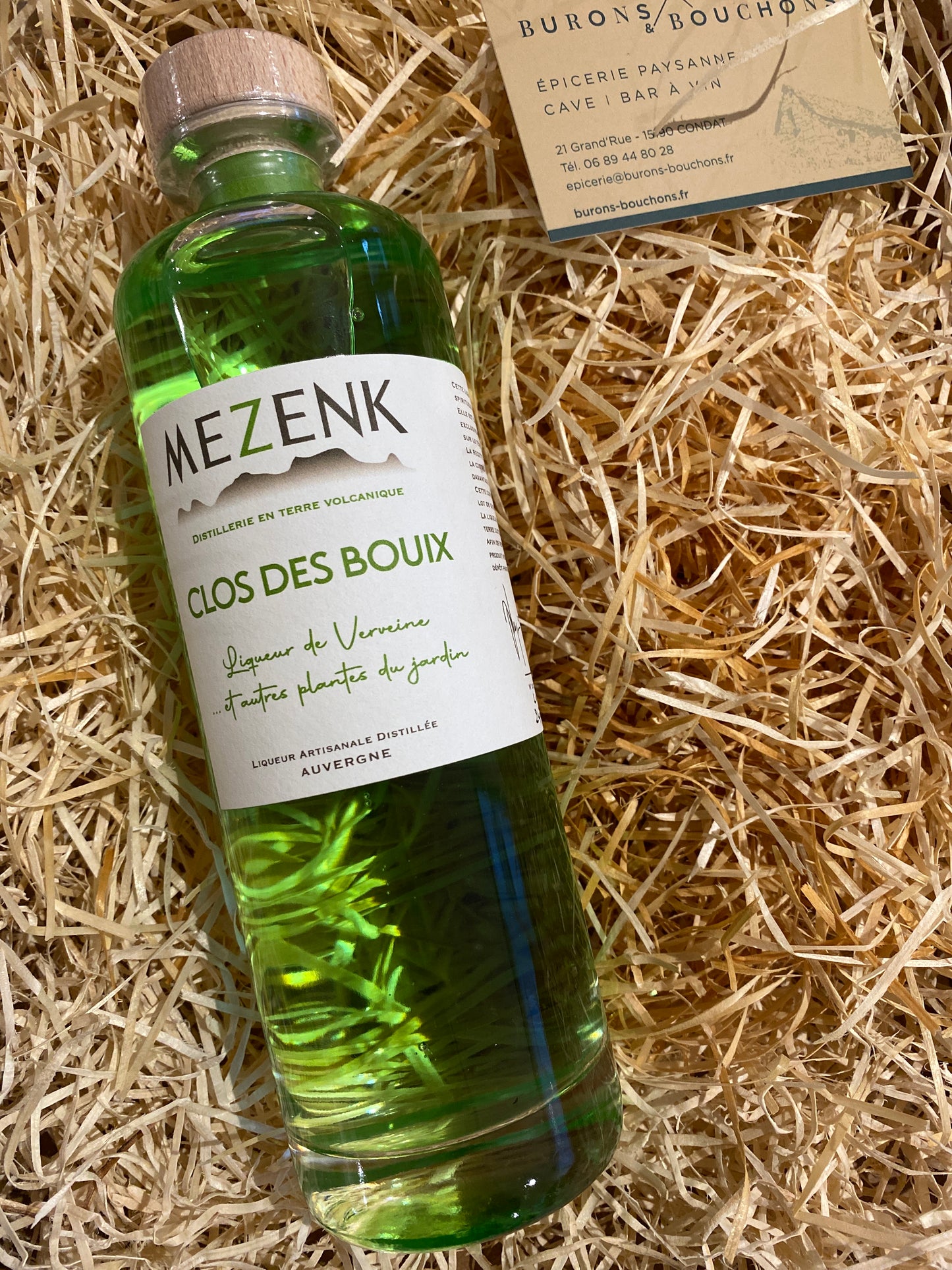 MEZENK - Clos des Bouix - Liqueur de verveine et autres plantes 50cl 35%