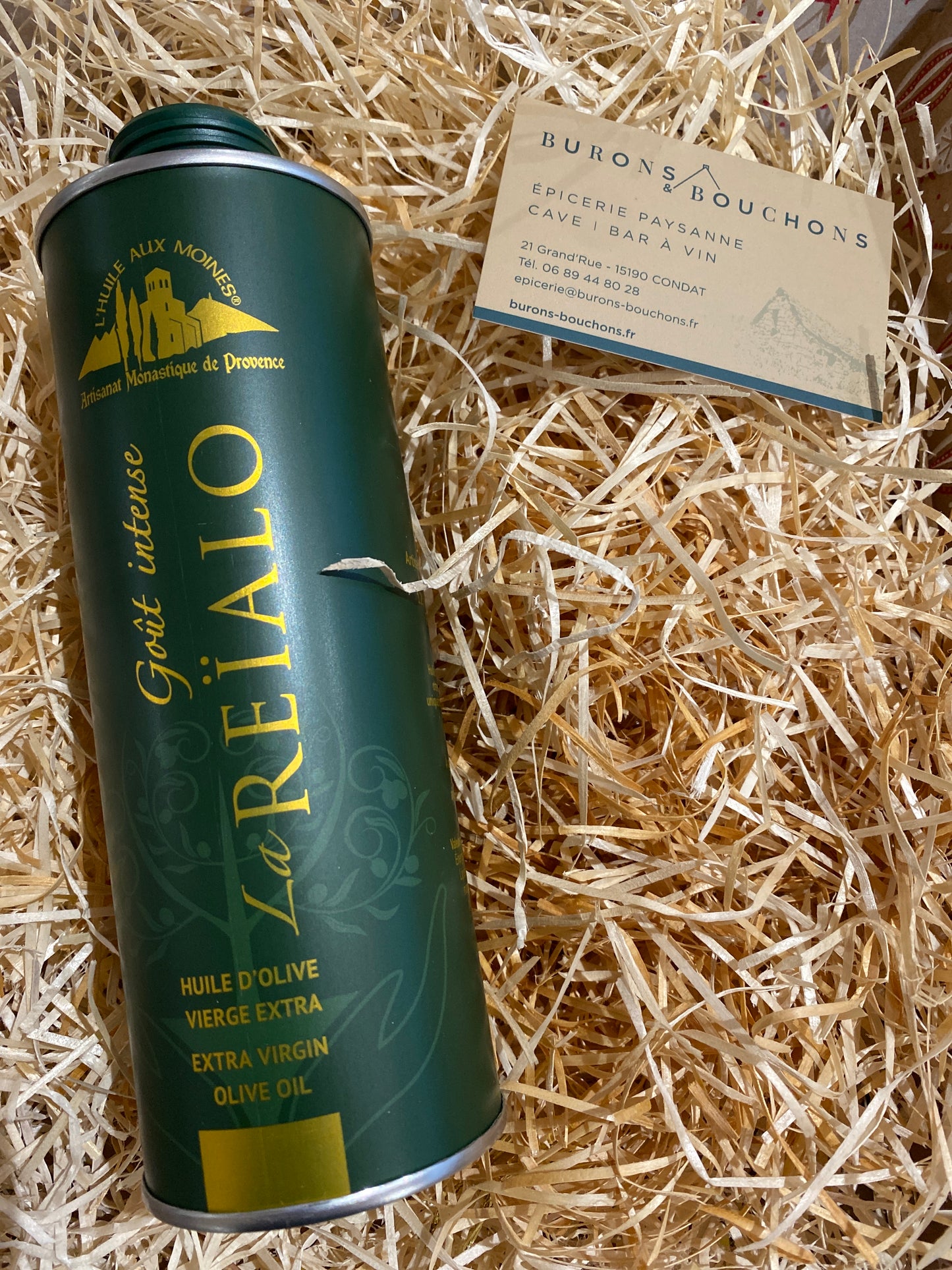 Huile d'olive verte - La Reialo