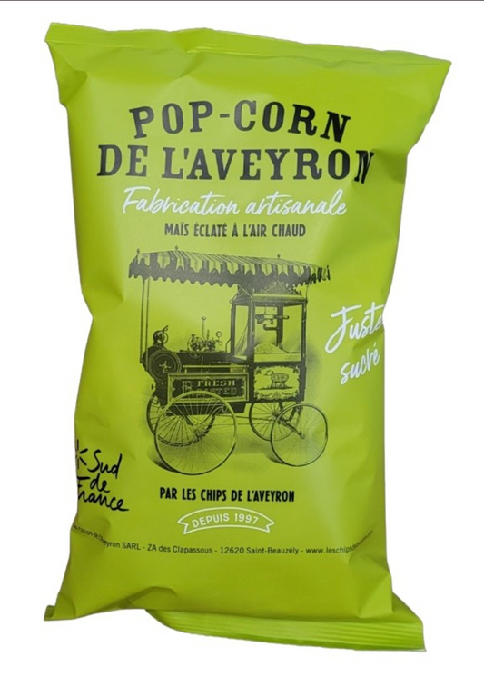 Pop Corn de l'Aveyron sucré 45g