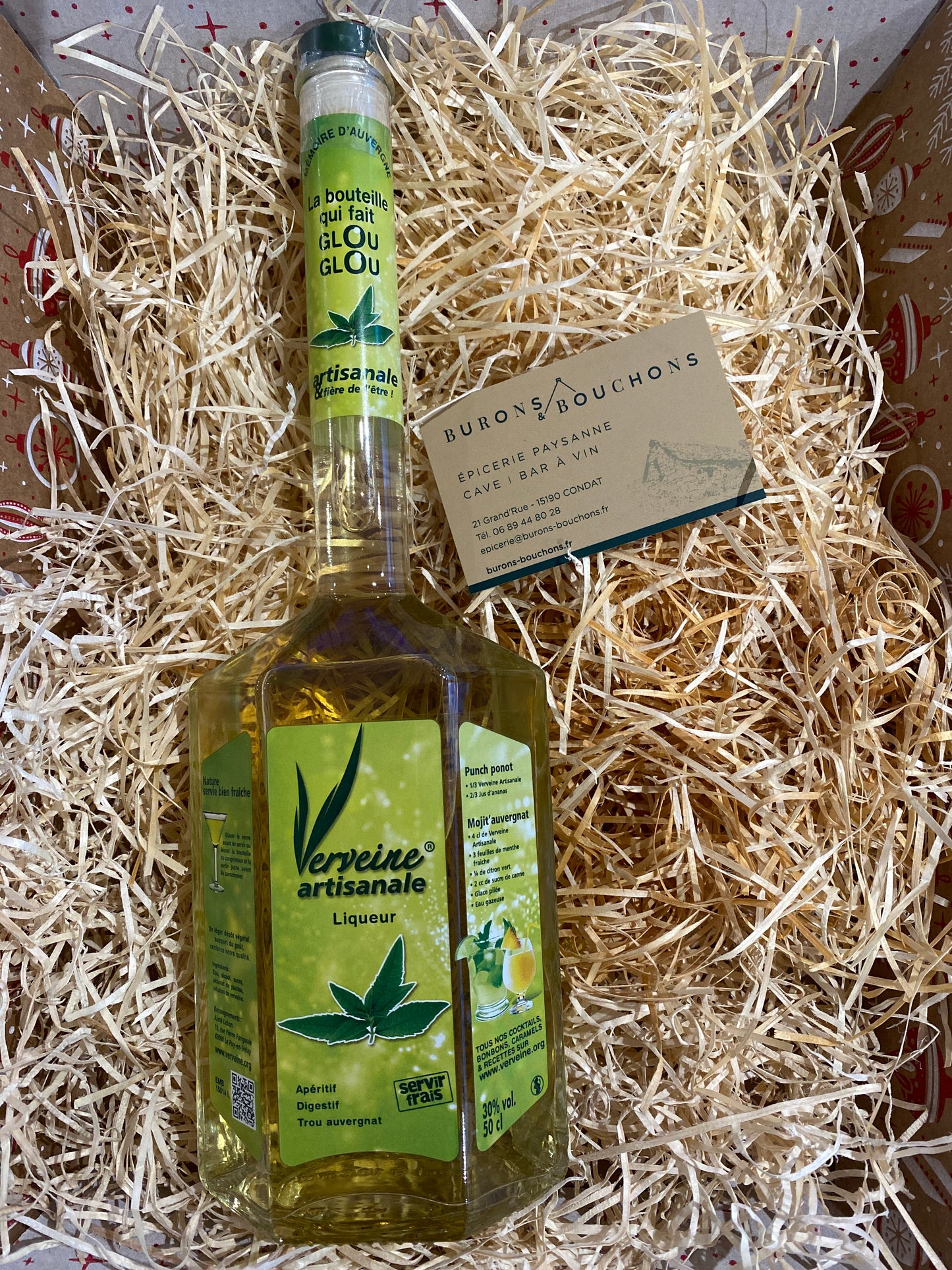 Liqueur Verveine Artisanale "glou glou" 30% 50cl