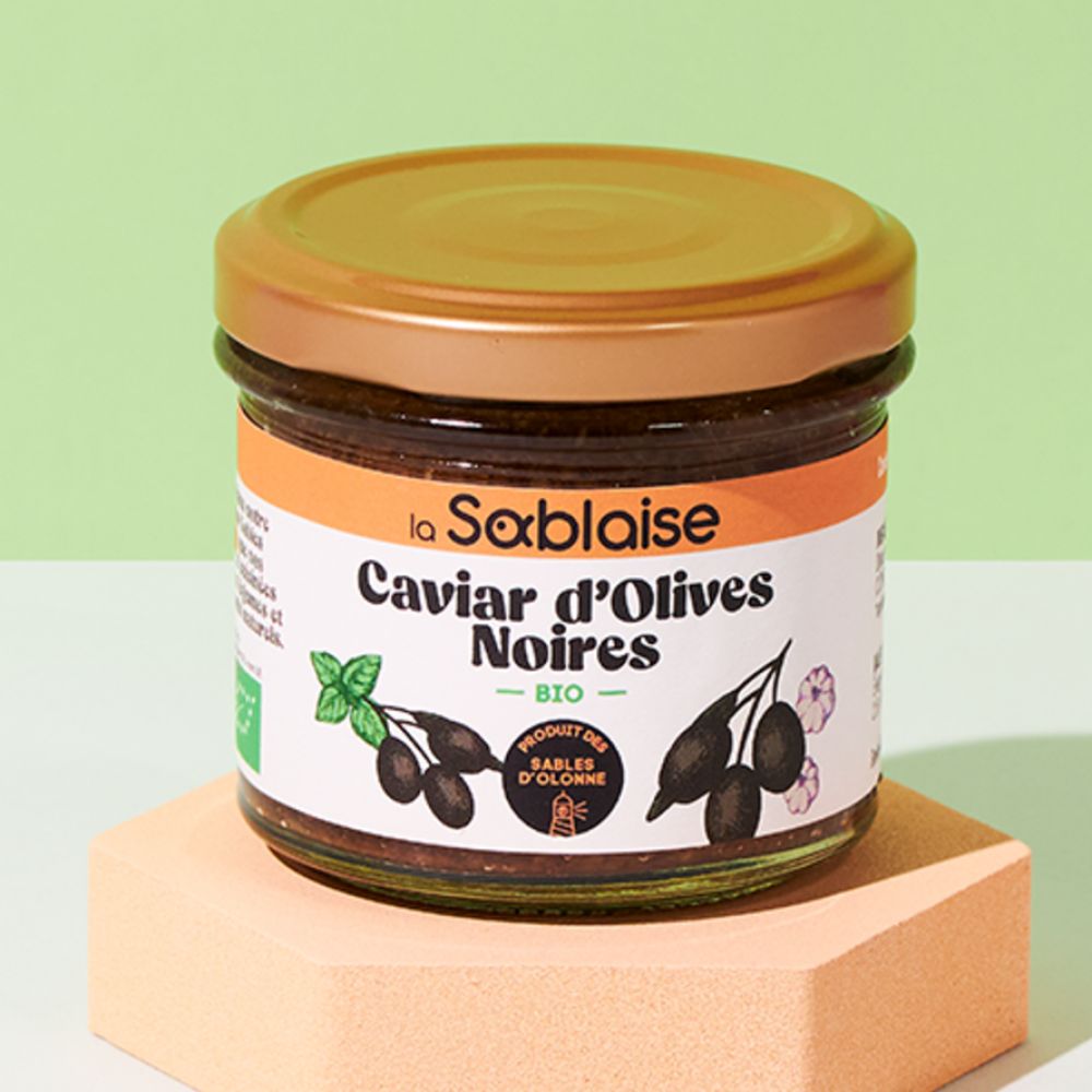 Caviar d'olives noires BIO