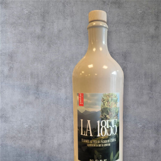 LA 1855 - Liqueur de Gentiane fraîche artisanale du Cantal 18% 75cl