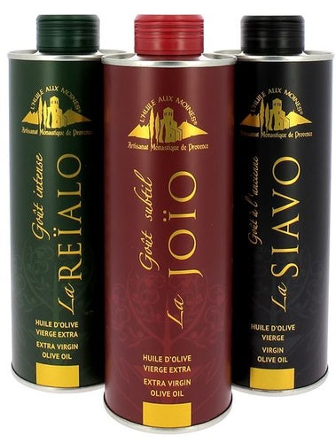 Pack Huile d'olive - 3 saveurs